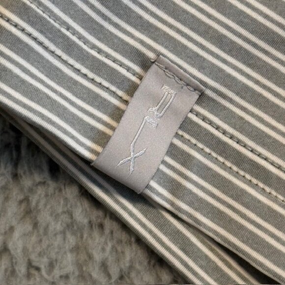 RLX Ralph Lauren Polo Shirt Mens Large KINLOCH Golf Gray Short Sleeve Button - Picture 11 of 16